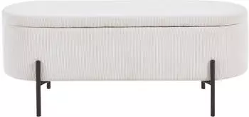 SalesFever Bettbank &brvbar; beige &brvbar; Ma&szlig;e (cm): B: 110 H: 44