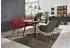 Musterring Essbank Tavia Stativgestell Wildnussbaum massiv geölt Breite 180 200 oder 220 cm bordeaux bordeaux 200 cm x 87 cm x 66 cm
