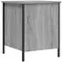 vidaXL Aufbewahrungsbank Holzwerkstoff Grau Sonoma 40x42,5x50cm