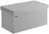 Casaria Truhenbank Faltbar Cord Grau 76x38cm 300kg (109916)