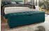 Home Affaire Checked Hockerbank Petrol 100% Polyester 160x42x40cm