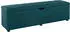 Home Affaire Checked Hockerbank Petrol 100% Polyester 160x42x40cm