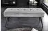 Riess-Ambiente Sitzbank BOUTIQUE 100cm Samt dunkelgrau Metallbeine