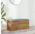 vidaXL Aufbewahrungsbank Artisan-Eiche 102x42x45cm Holzwerkstoff (857620)
