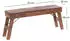 Xtradefactory Aldo Sitzbank faltbar, Recyclingholz, hellbraun, 112x48x28cm (r_15468)