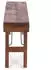 Xtradefactory Aldo Sitzbank faltbar, Recyclingholz, hellbraun, 112x48x28cm (r_15468)