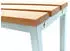 Szagato Umkleidebank mit Schuhrost 100x42x30cm, Metall, grau (55103-1)