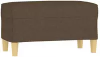 vidaXL Sitzbank Braun 70x35x41 cm Stoff