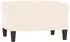 vidaXL Sitzbank Creme 70x35x41 cm Samt