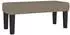 vidaXL Sitzbank Taupe 70x30x30 cm Stoff