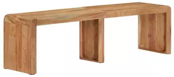 vidaXL Sitzbank 160x38x45 cm Massivholz Akazie