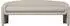 Woood BePureHome Essbank Retro Esstischbank Polsterbank Zone Beige 160