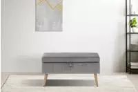 OTTO home Truhenbank "AMIRA Sitzbank mit Stauraum, Ma&szlig;e B/T/H: 81/36/43 cm" mit