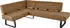 K+W Komfort & Wohnen Eckbank Spider II Sitzsteppung bequem durch Sandwichbauweise 2 Stellmaße cognac 71 165 cm x 88 cm x 195 cm