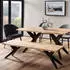 Wohnling Sitzbank Akazie Massivholz & Metall, ohne Lehne, 120x45x45cm (WL7.227)