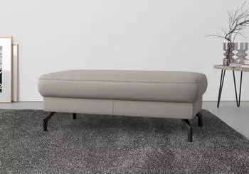 sit&more Cinturo Hockerbank Federkern steelgrau (48331425-0)