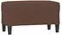 vidaXL Sitzbank Braun 70x35x41 cm Kunstleder (349393)