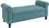 HomCom Polsterbank 126x48,5x47 cm grün (838-407V01GN)