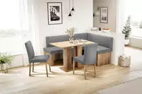 massivline&more Eckbank "Anna 2" Breite 169 cm