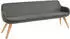 Musterring Tavia Essbank 200cm Grau, Eiche Bianco Massiv, 100% PES (11379332-0)