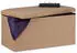 Relaxdays Sitzbank Stauraum HBT 37,5 x 76,5 x 38,5 cm beige (10031586_127)