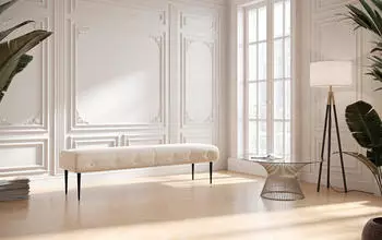 Places of Style 3-Sitzer "Amber" beige (creme) B:159cm H:52cm T:54cm 90% Polyester 10% Polyamid Sofas mit Knopfheftung n verschieden Stoffarten (95533536-0) creme