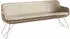 Musterring Essbank Tavia Schlittengestell in drei Ausführungen Breite 180 200 oder 220 cm sand Edelstahl sand 220 cm x 87 cm x 66 cm