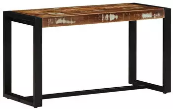vidaXL Sitzbank Mehrfarbig Massivholz Altholz 80x35x45cm (4015980)