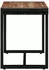 vidaXL Sitzbank Mehrfarbig Massivholz Altholz 80x35x45cm (4015980)