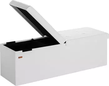Casaria 2in1 Truhenbank XL wei&szlig;