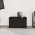 vidaXL Sitzbank mit Stauraum Holzwerkstoff schwarz Eichen-Optik 80x40x45cm (862984)