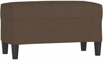 vidaXL Sitzbank Braun Stoff 70x35x41cm (349386)
