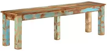 vidaXL Sitzbank 160x35x46cm Massivholz Altholz (353769)