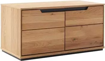 Linea Natura Araya Garderobenbank mit Stauraum, Wildeiche, 79cm (Araya)