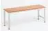 Szagato Umkleidebank mit Garderobe 100x42x30cm (55103)