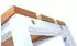 Szagato Umkleidebank mit Garderobe 100x42x30cm (55103)