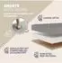 Casaria Sitzbank mit Stauraum Faltbar Gepolstert Grau 80x40x40cm (PD-106958)