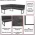 MCW Eckbank O81 Chenille 210x159cm, hellbraun (MCW-O81)