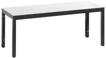 C+P Basic Plus Umkleidebank HPL, feuchtraumgeeignet, wei&szlig; (RAL 9016), 1000mm