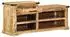 vidaXL Bank mit Schubladen Mangoholz braun 110x35x50cm (4019631)