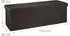 Relaxdays Faltbare Sitzbank Leinen, braun, 38x38x114cm