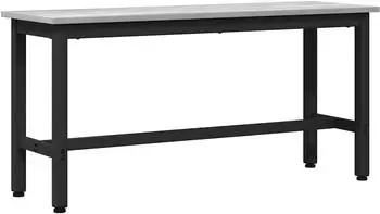 vidaXL Esstischbank grau Sonoma 100x32,5x48,5cm