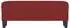 vidaXL Sitzbank Stoff weinrot 100x35x41cm (349457)