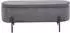 SalesFever Bettbank mit Stauraum, grau, Cord-Optik, aufklappbar (369524)