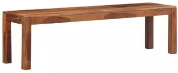 vidaXL Bank 160cm Akazien-Massivholz, braun (4102376)