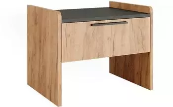 VICCO Roman Esszimmerbank Sonoma Eiche 53,5x41,1cm, 1 Schublade (56285)