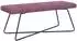 vidaXL Bank lila 110x40x45cm Samt (42038356)