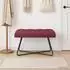 vidaXL Sitzbank mit Knopfheftung, weinrot, Stoff, 80x40x46cm (42038360)