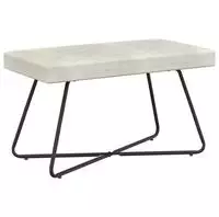 vidaXL Bank Creme 80 x 40 x 45 cm Samt