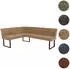 MCW Eckbank O81 Chenille 159x210cm, hellbraun (O81)